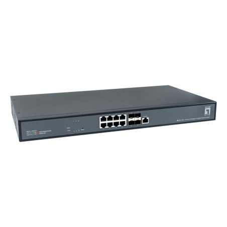 LevelOne 12-Port L3 Managed 10-Gigabit